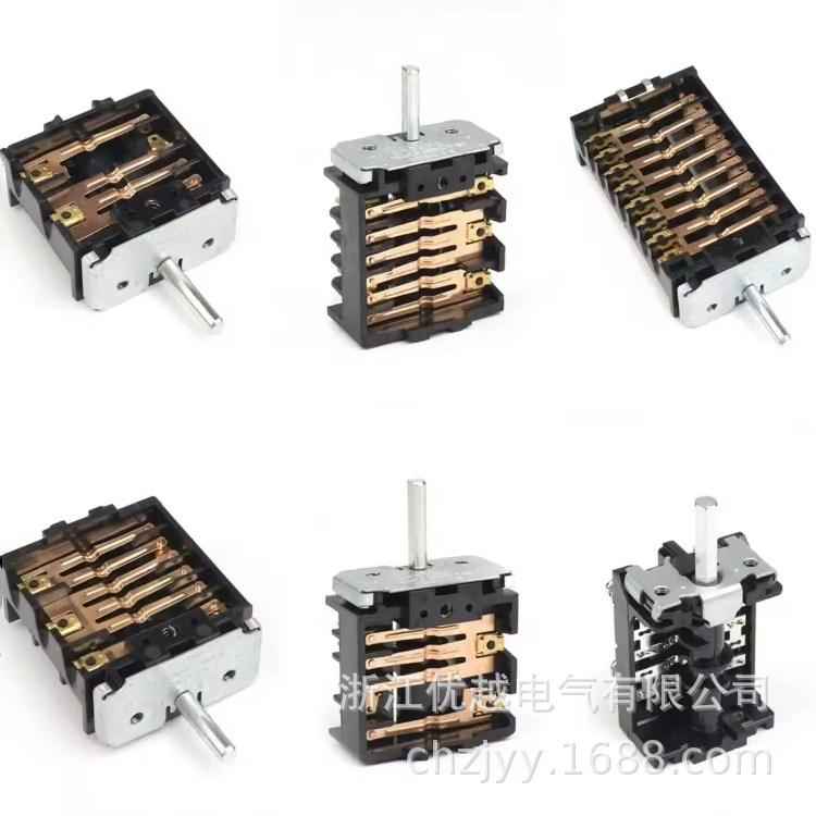 旋钮档位开关电热器电热炉烤箱蒸车旋转式可旋转