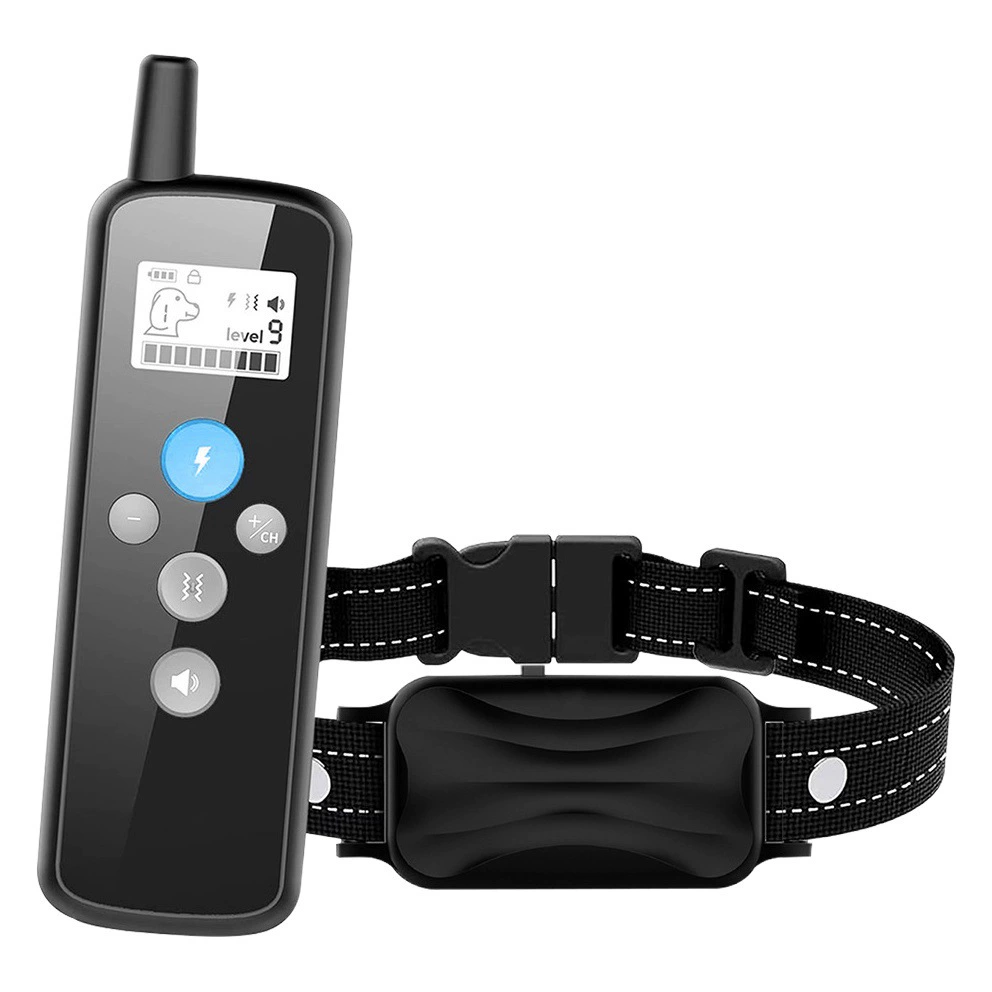 Трансграничное новое устройство для дрессировки собак, интеллектуальное водонепроницаемое обучение электрическим током, зарядка домашних животных, ошейник с дистанционным управлением, товары для домашних животных