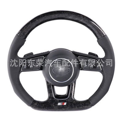 Range of Leather Steering Wheel — Steering wheel - forged-carbon-fiber