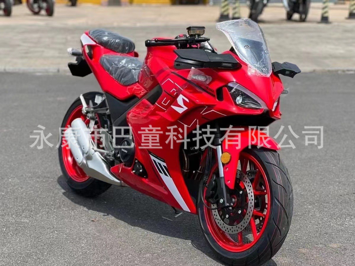Foreign Trade Cross-Border Export Ducason Dk400Cc Motorcycle Sports Car Heavy Motorcycle Twin-Cylinder Water-Cooled Road Race