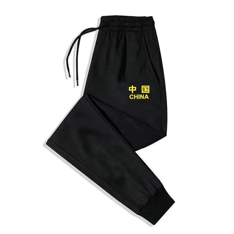 Otoño e invierno pantalones forrados de lana pantalones casuales de los hombres Pantalones deportivos de moda de los hombres pantalones cortos harén tobillo-atado pantalones de estudiante de los hombres