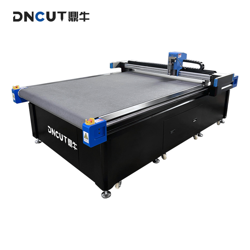 沙发皮单层裁床 软床自动送料裁剪机 皮革冲剪 震动刀 圆刀切割机