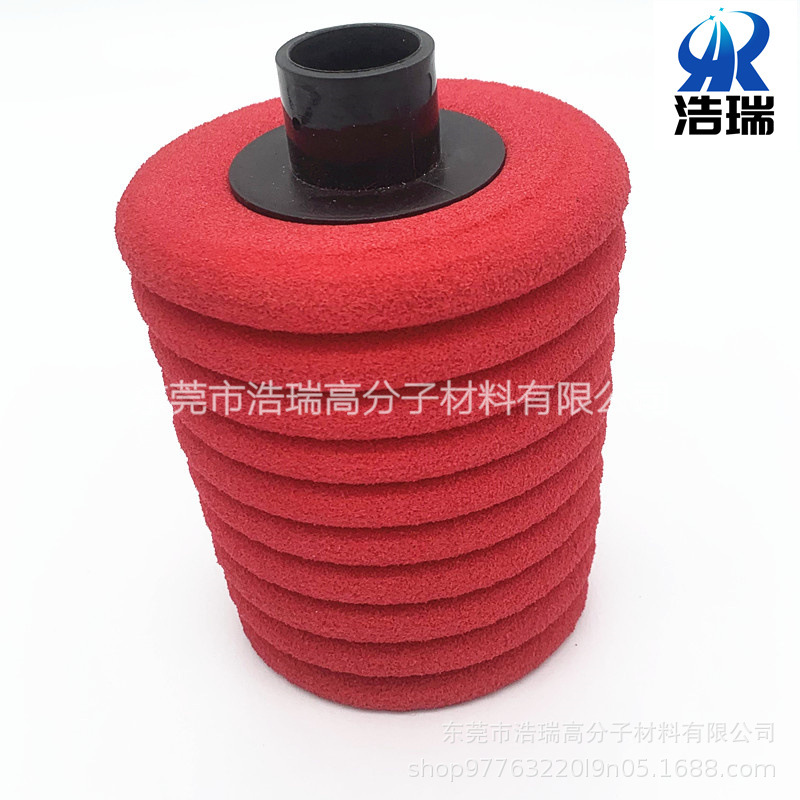 拇指型把套橡塑管 NBR马桶塞NBR橡塑发泡管双色条纹