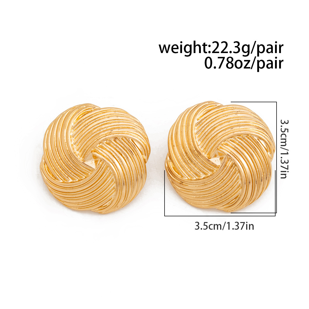 22g Weight Metal Ear Needle Material Drop Earrings, Ear Studs Classification 1 Pair Quantity Holiday, Street Occasion Metal Material Geometric, Heart Shape Pattern All Seasons Season Women's Gender Polished Finish Plating Design Retro, Classic Style Style 1 Pair Retro Classic Style Geometric Heart Shape Plating Metal Drop Earrings Ear Studs 25