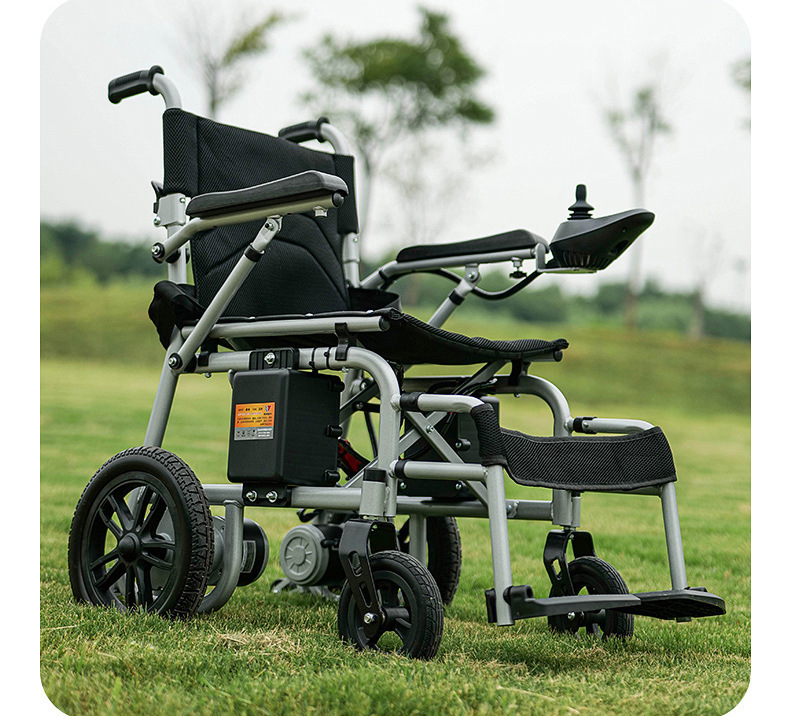 Yingkang Electric Wheelchair for the Elderly, Foldable, Lightweight, Four-Wheeled, Intelligent, Fully Automatic, Lithium Battery-Powered Mobility Scooter for Seniors