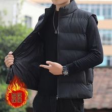 马甲男士秋冬季新款羽绒棉服潮流外穿背心加厚帅气男式坎肩外套