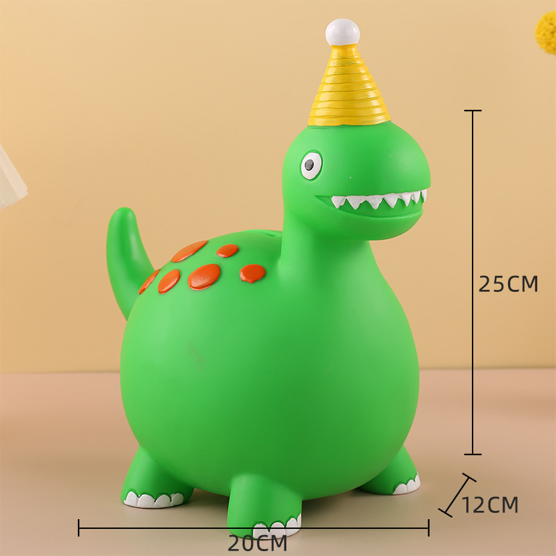 2024 dibujos animados dragón año alcancía niños lindo Zodiaco dragón vinilo hucha decoración creativa regalo de Año Nuevo