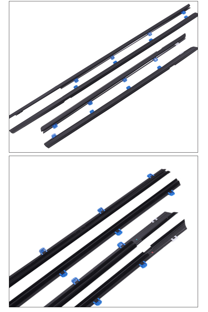 Cross-Border Suitable for Honda 12 Civic External Water-Blocking Seals, Car Glass External Pressure Strips, Water-Cutting Strips, Wiper Strips