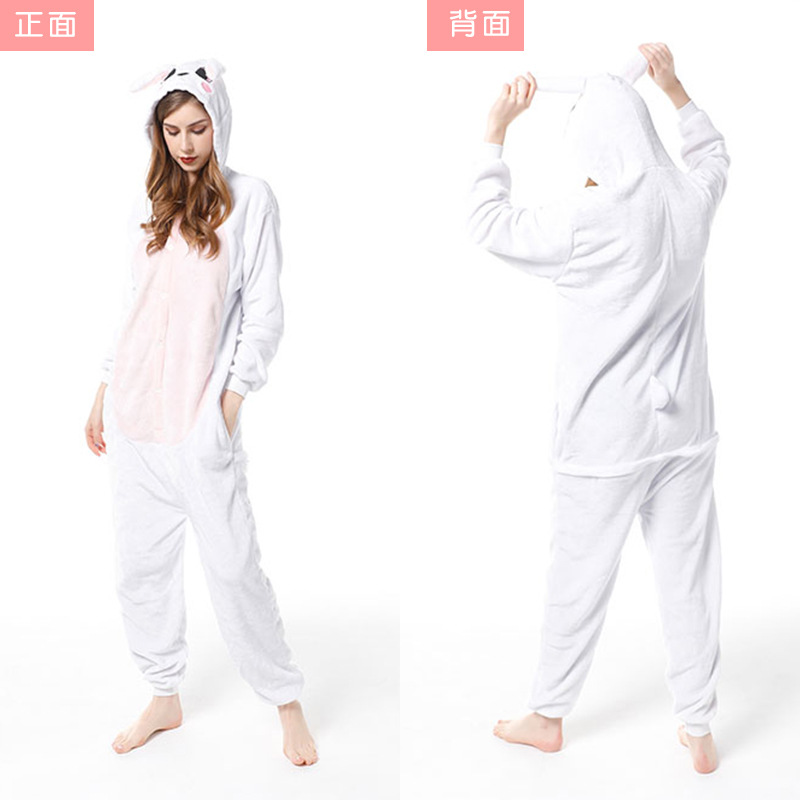 El Comercio exterior nuevo de franela de dibujos animados animal de una pieza pijamas Sullivan pareja de padres e hijos de una pieza pijamas ropa para el hogar