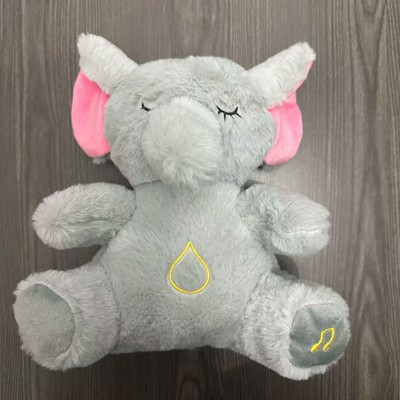 Respiración calmante Koala Bebé recién nacido Sonido y luz Muñeca calmante artefacto para dormir Educación temprana Máquina de cuentos Juguetes musicales