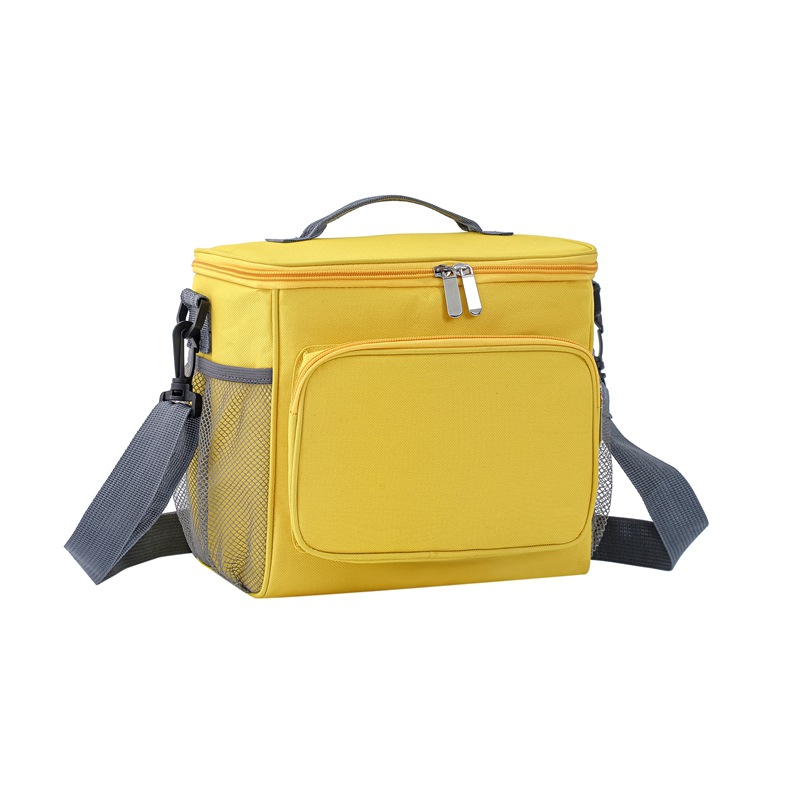 Fabricantes de bolsas de preservación de calor portátiles de tela Oxford bolsas de almuerzo portátiles de un solo hombro bolsas de almuerzo bolsas de picnic al aire libre bolsas de hielo