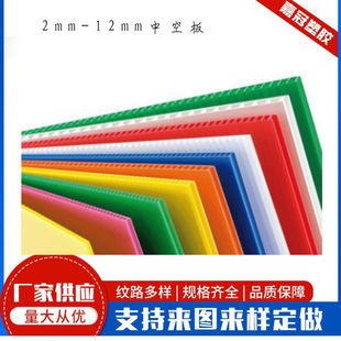 Dongguan Hollow Plate Manufacturer PP Plastic Hollow Plate Box Car with Digital Components Hollow Plate Carton Turnover Box