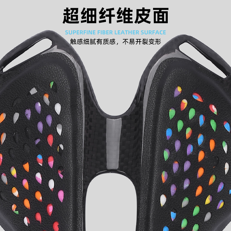 NPY bicicleta cojín del asiento de bicicleta de carretera 3D impresión cojín silla de montar bicicleta de montaña de fibra de carbono al aire libre cojín del asiento