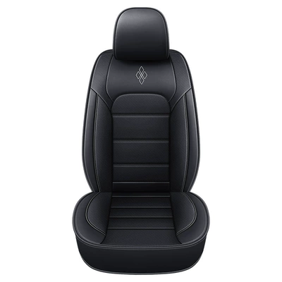 Seat Cushion, All-Season Universal Seat Pad, Seat cushion, seat cover - black-front-row-single-seat