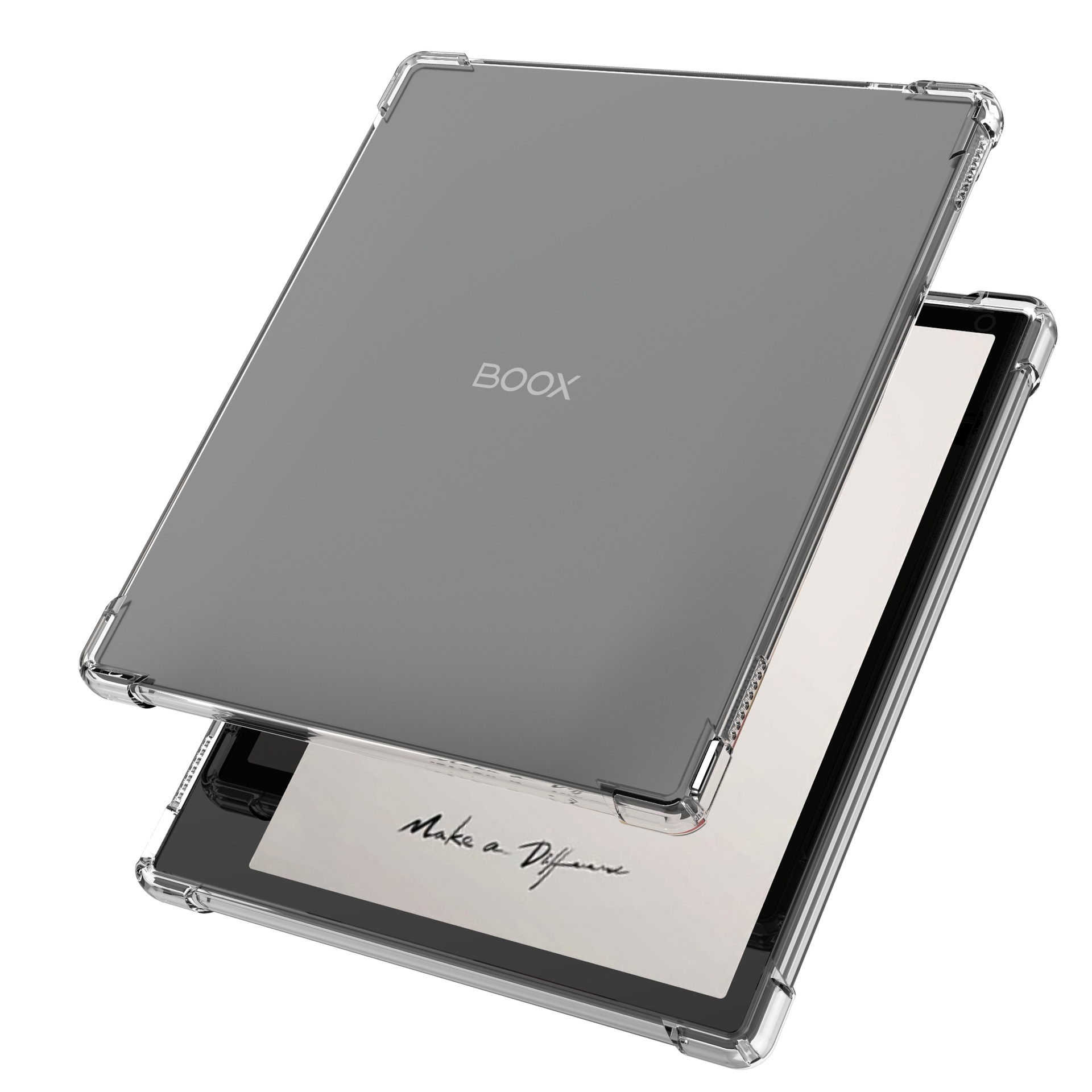 Applicable to BOOX Two LEAF3C e -book reader protective cover 2/3 airbag anti -fall transparent material soft shell 5