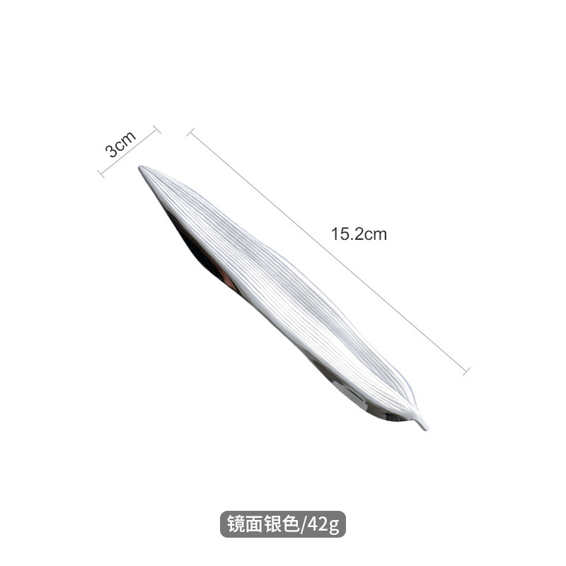 創意日本式箸立て個性ホテル家庭用箸枕スプーン竹製食器箸柳葉設計理念|undefined