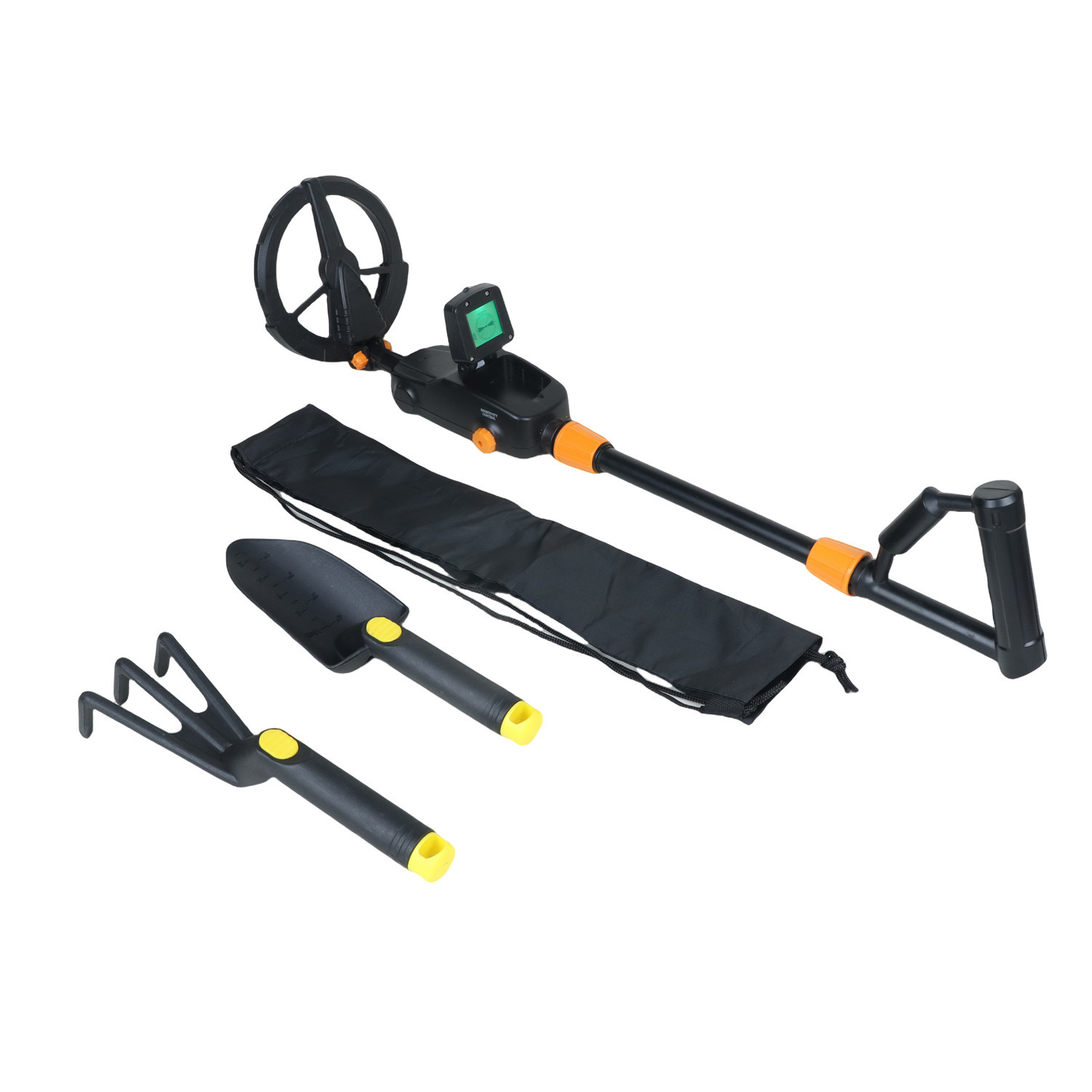 MD-1008A 삽과 갈퀴가 포함된 배낭에는 배터리가 포함되어 있지 않습니다.