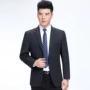 春秋宽松商务中年西服