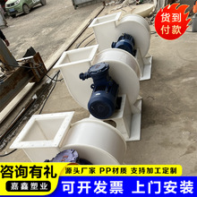 PP风机塑料风机 聚丙烯离心风机废气引风机 15Kw低压离心风机
