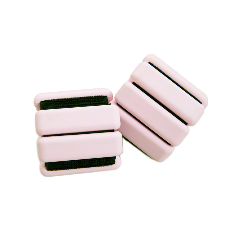 Pulsera de peso de 2 libras en stock, brazalete de yoga universal para hombres y mujeres, brazalete de peso anti sudor ajustable multicolor