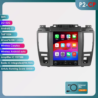 9.7inch Suitable for 04-13 Nissan Tiida C11 Android Car Central Control Vertical Screen Navigation Bluetooth Multimedia (DVD Navigation) - wifi-version-quad-core-232g-with-carplay-97inch-applicable-to-04-13-nissan-c11