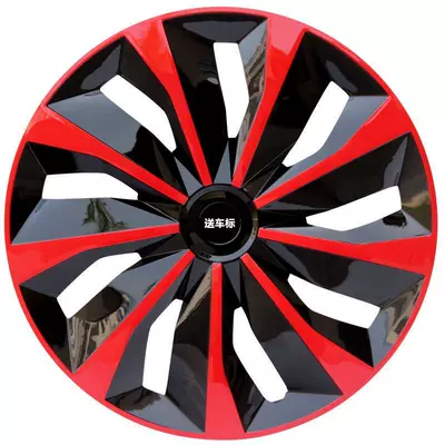Hub cover | covers, steel rims - tt-model-black-and-red-total-price-for-4-pieces