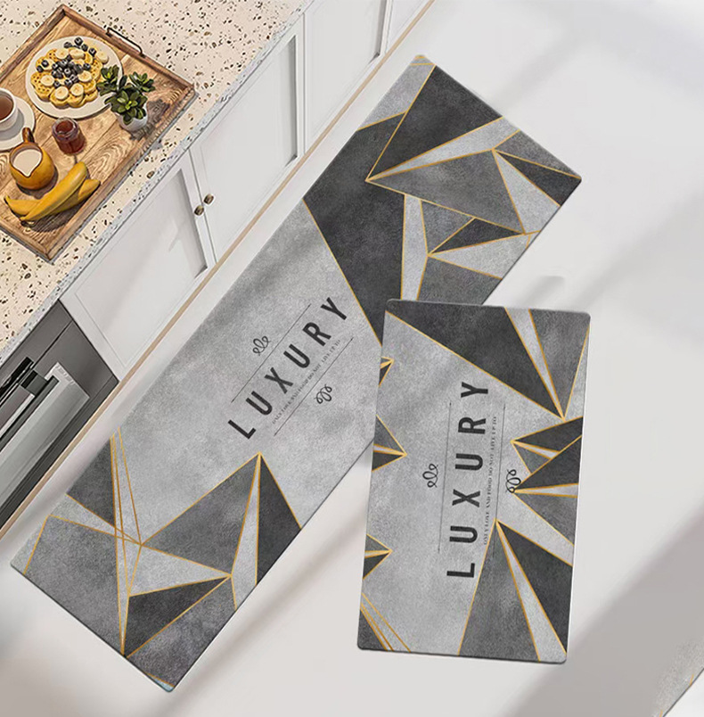 地垫地毯,厨房垫,3D印花地毯,长条垫,浴室门垫,几何地毯