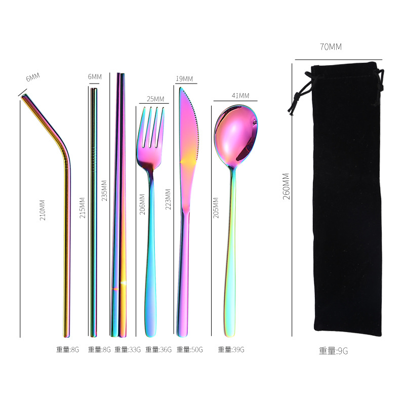 컬러 세트 + 블랙 백