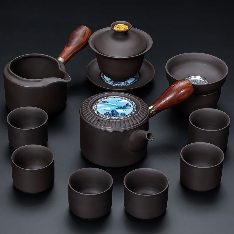 ✲☾☾✲11 보라색 모래(봉래 원더랜드) - 측면 손잡이/나무✲☾☾✲