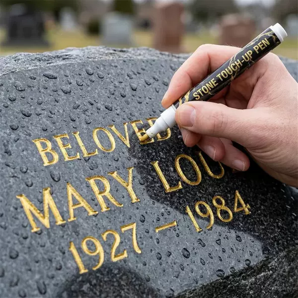 Cross-border Amazon bestseller Golden Tombstone Marker Pen tombstone marker pen with gold paint