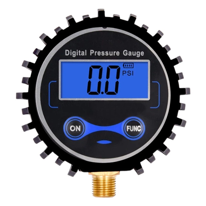 Tire pressure gun high precision car tire inflatable gun LED LCD luminous display electronic digital tire pressure gauge