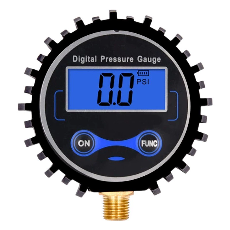 Пистолет давления в шинах Высокоточный надувной пистолет для автомобильных шин светодиодный ЖК-светящийся дисплей электронный цифровой манометр в шинах
