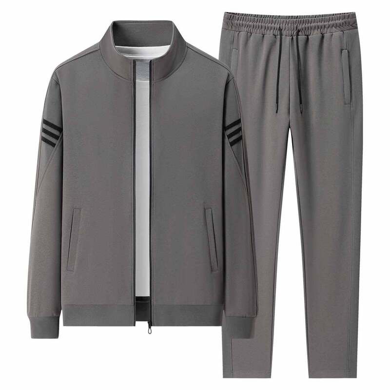361 Cardigan Set Fashion Suit Men's Casual Pants Sweatshirt Jacket Men's Long-Sleeve Coat Casual Group Purchase Business Autumn 361 Cardigan Set Fashion Suit Men's Casual Pants Sweatshirt Jacket Men's Long-Sleeve Coat Casual Group Purchase Business Autumn