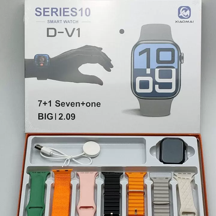 新款跨境series10智能手表心率血氧监测表带运动华强北套盒