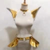 Golden suit