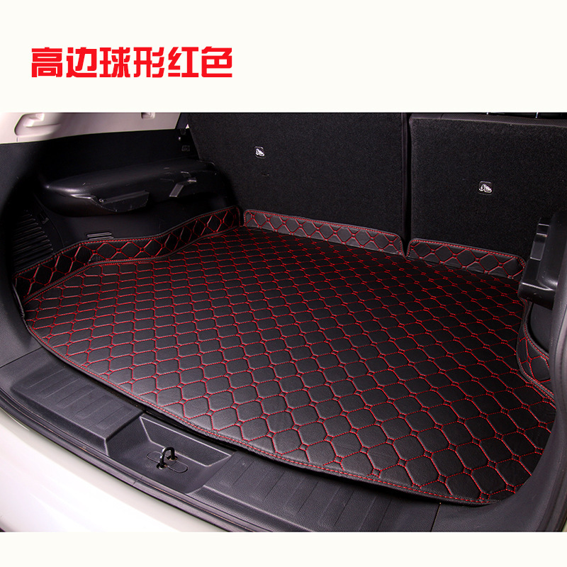 Cross-Border Supply of Spherical Leather Trunk Mats, High-Sided Rear Compartment Mats, Waterproof and Wear-Resistant Full Version, Source Factory