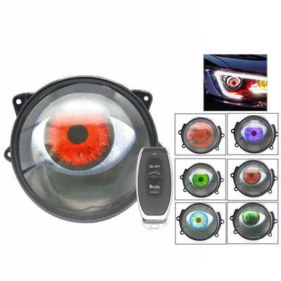 Ön faralar large headlight LED lens modified