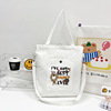 Cartoon cute universal one-shoulder bag, backpack, trend school bag, shopping bag, Korean style