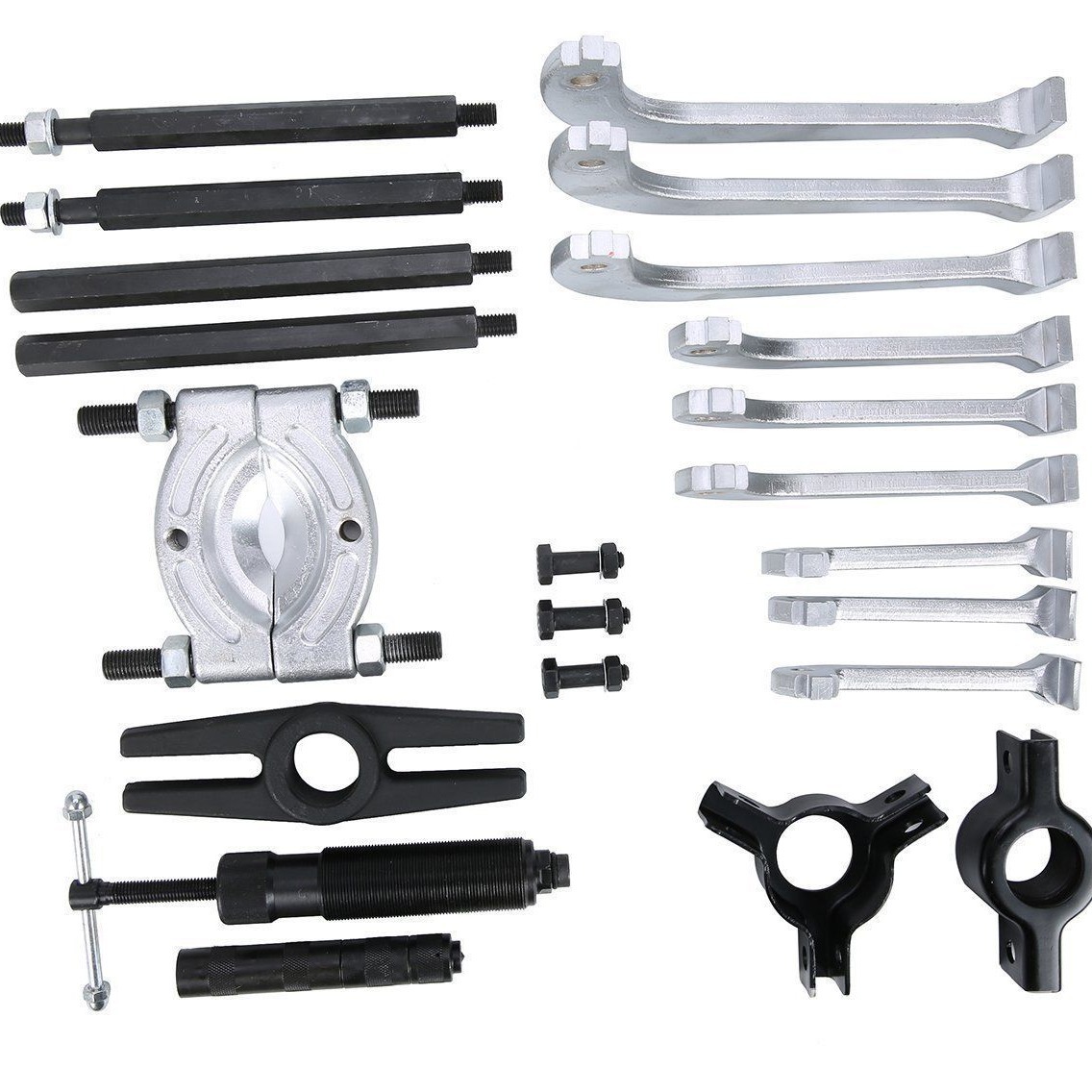 Y709 Herramienta de desmontaje de cojinete hidráulico multifuncional extractor de doble disco extractor de dos garras/tres garras