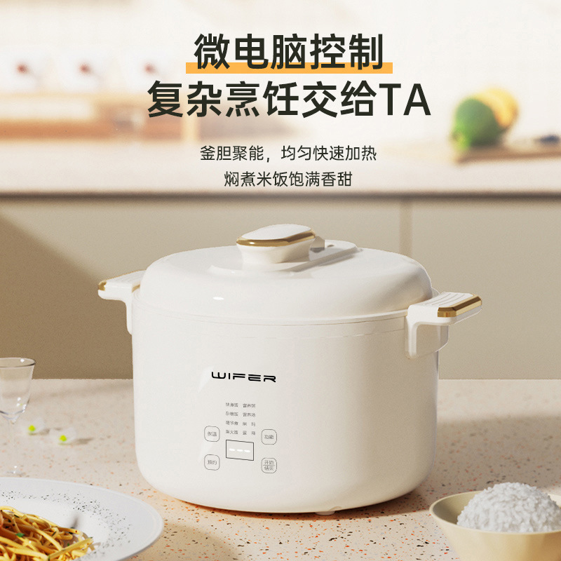 微压快煮3L家用智能加厚球釜胆电饭煲多功能加厚锅不粘锅跨境批发|undefined