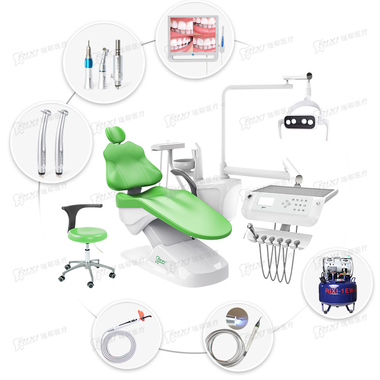 Silla de tratamiento integral dental, mesa de operación de tratamiento oral, mesa de tratamiento integral dental