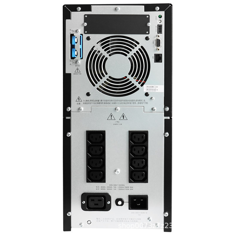 科华ups不间断电源应急KR2000L负载1400W机房2KVA质保三年