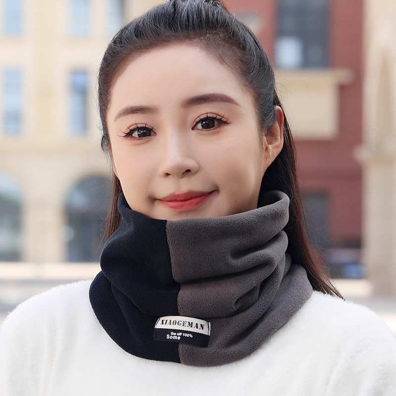 Mascarilla de Cuello Multifuncional para Ciclismo de Otoño/Invierno para Hombres, Acolchada, a Prueba de Viento, con Orejeras