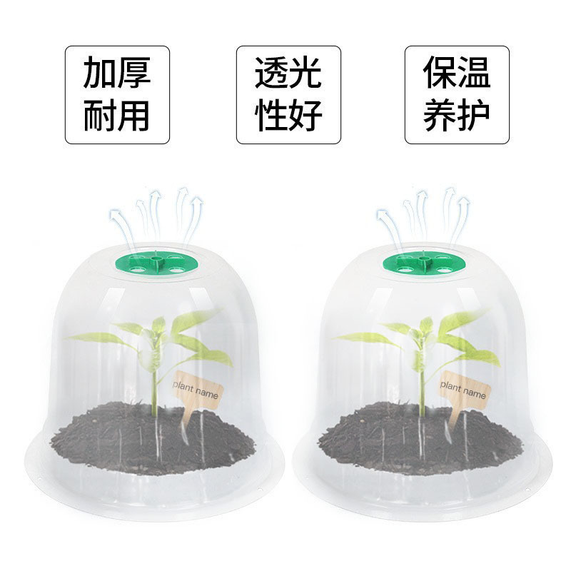 植物苗恒温断熱カバープラスチック透明園芸苗カバー苗保湿断熱苗メンテナンスカバー|undefined