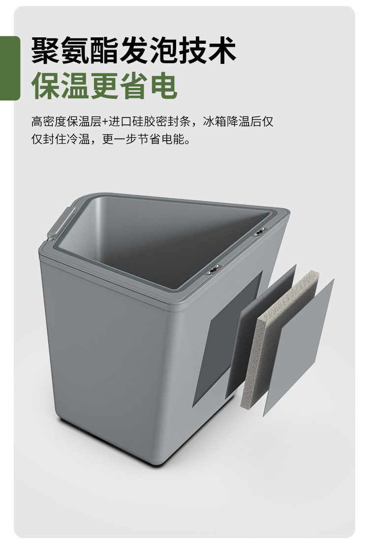 Suitable for Tesla Model Y, Model Y Refresh, and Model 3. Car Refrigerator Compressor for Cooling and Preservation, Specifically Designed for the Vehicle