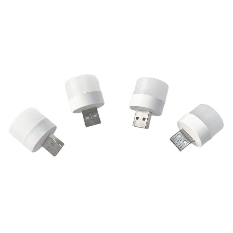 USB-ночник для спальни, защита глаз, маленькая настольная лампа, компьютерная мини-лампа, лампа-банк питания, маленькая круглая лампа, беспроводное основание, оптовая продажа
