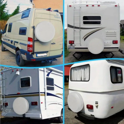 Spare wheel cover – Camper and Travel Trailer