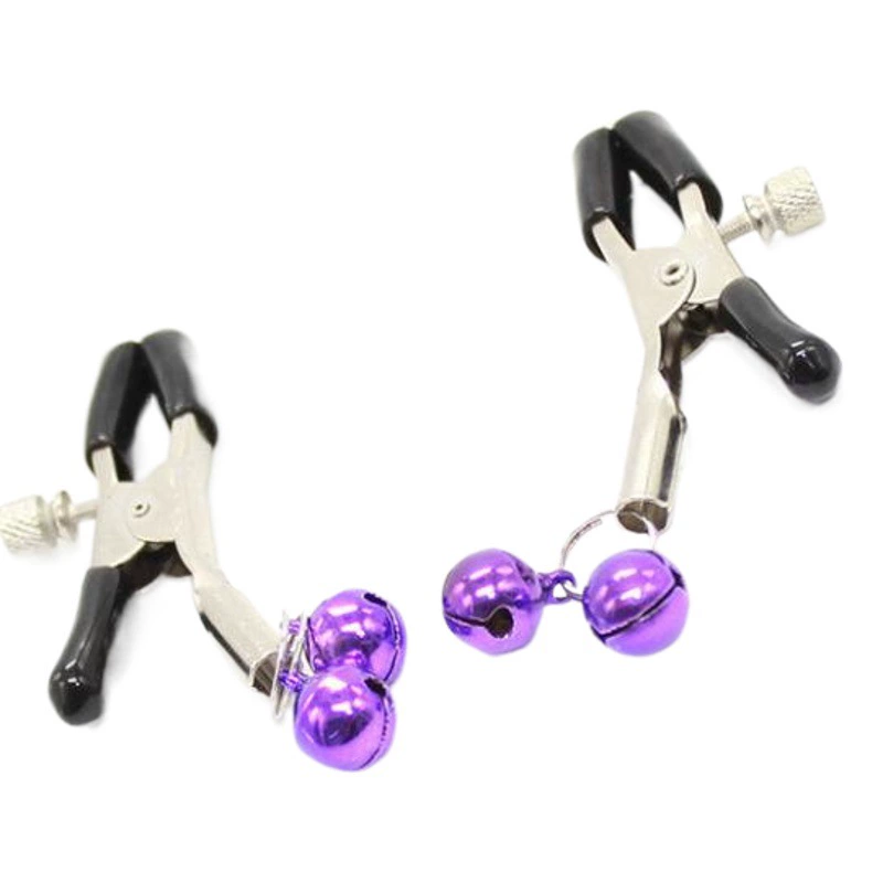 Товары для секса Реквизит Секс-игрушки Массаж груди Колокольчик Зажим для молока Зажим для сосков для взрослых