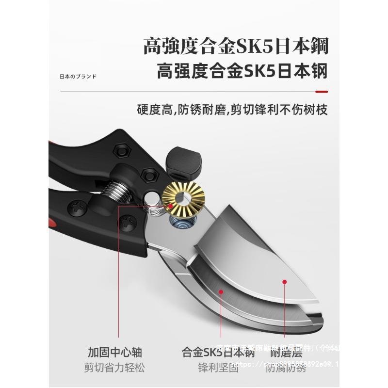 日本质造修剪树枝剪刀园林粗枝果树花剪盆景园艺花花艺花枝剪其它