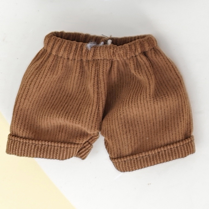 适用17cm拉布布短裤娃衣服着替钥匙扣labubu包包挂饰毛衣套装替换|undefined